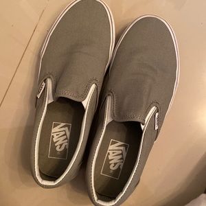 Vans slip on sneakers